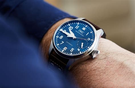 iwc big pilot on wrist
